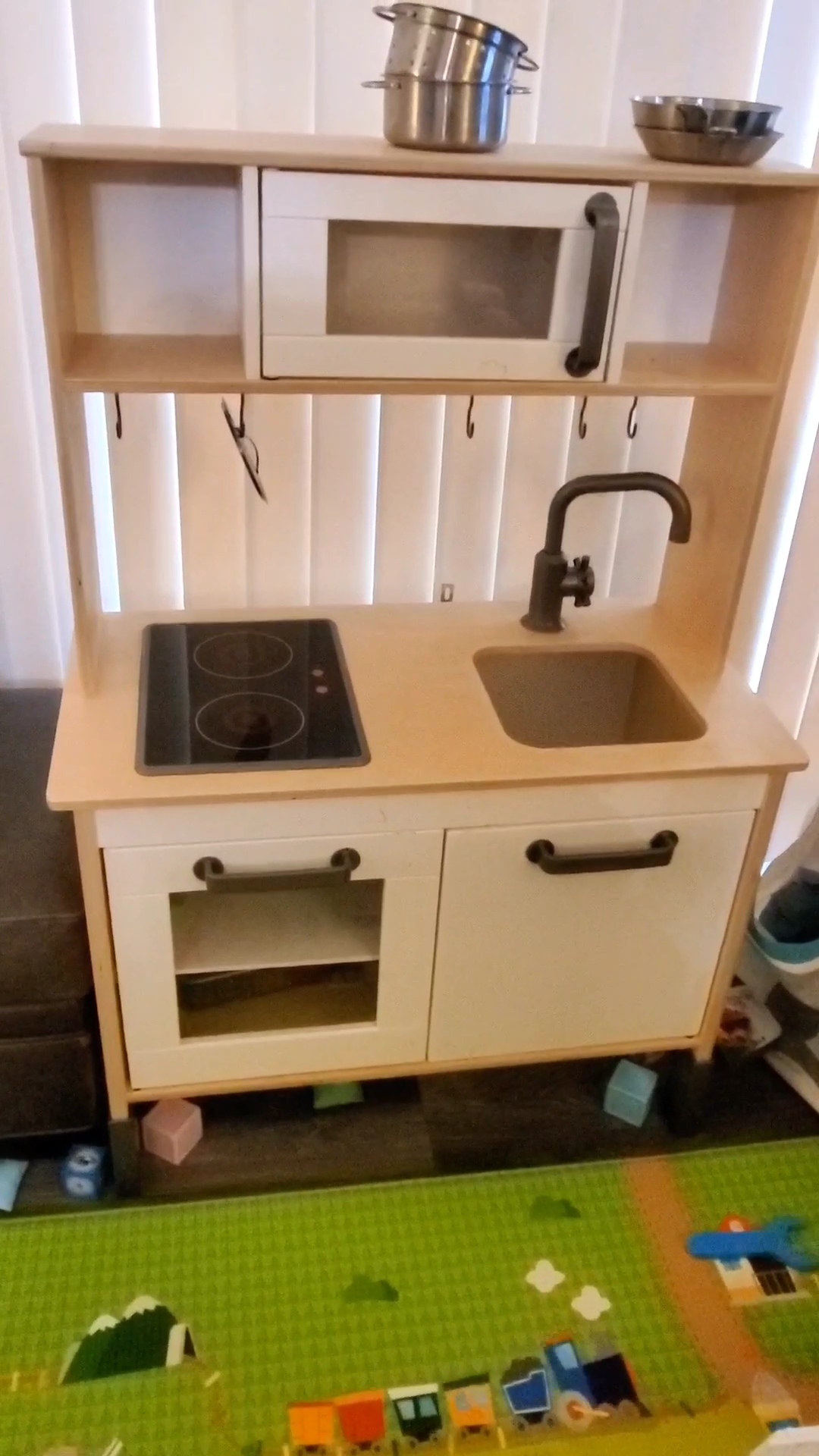 Watch Ikea Duktig Mini-kitchen, Birch Plywood, White on Amazon Live
